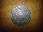 Монета 1 копейка 1984 года