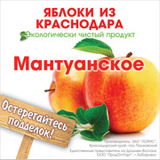 Экологические чистые Краснодарские яблоки