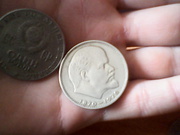 Монеты 1870-1970года. 2Х